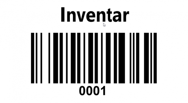 Inventaretiketten 45x25mm