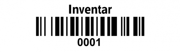 Inventaretiketten 50x15mm